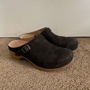 Dansko Black Clogs